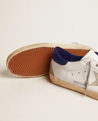 Golden Goose Super-Star with suede star and blue heel tab