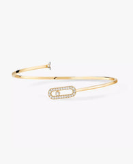 Messika Move Uno Pavé Flex Bangle Bracelet