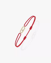 Messika Move Uno Red Cord Bracelet