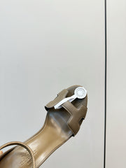 Hermes Joy 105 sandal - brown