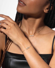 Messika Baby Move Pavé Gold Necklace