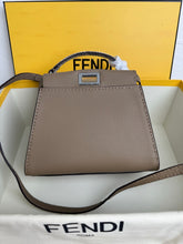 Fend Peekaboo Soft Bag - Beige