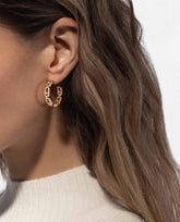 Messika Move Link SM Hoop Earrings