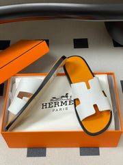 Hermes Izmir sandal - white& Orange