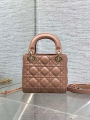 Lady Diour Bag - Camel Cannage Lambskin