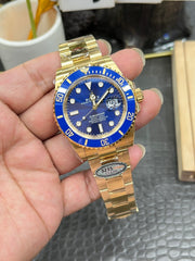 Rolx Submariner Date blue yellwo gold
