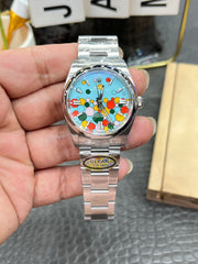 Custom Rolx Oyster Perpetual 41 – Tiffany Blue "Celebration" Dial