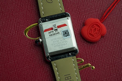 Tank Must de Carter – Large Model (Steel & Black Leather)