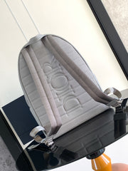 Diour Rider Backpack - Grey Calf Leather (Heritage Edition