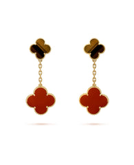 Van Cleef Magic Alhambra Earrings, 2 motifs