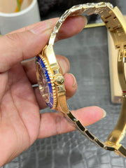 Rolx Submariner Date blue yellwo gold
