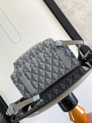 Diour Rider Backpack - Grey CD Diamond Coated Canvas