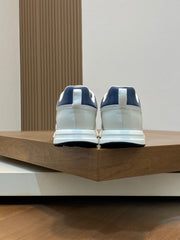 Guci Chunky Sneaker with GG Supreme - white & Blue