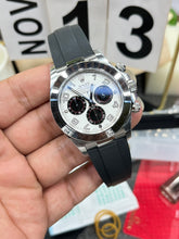 Rolx Daytona – 18k White Gold "White Panda Racing Dial"