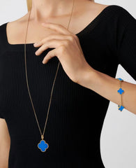 Van Cleef Vintage Alhambra Bracelet, 5 motifs