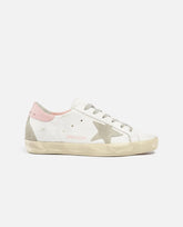 Golden Goose Super-Star with suede star and Pink heel tab