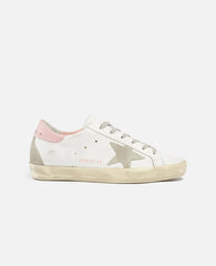Golden Goose Super-Star with suede star and Pink heel tab