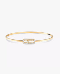 Messika Move Uno Pavé Flex Bangle Bracelet