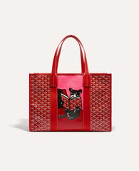 Goyard Villette Red Tote Bag
