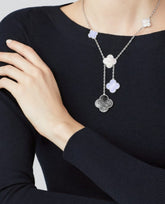 Van Cleef Magic Alhambra necklace, 6 motifs