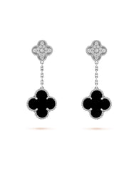 Van Cleef Magic Alhambra Earrings, 2 motifs