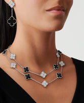 Van Cleef Magic Alhambra Earrings, 2 motifs