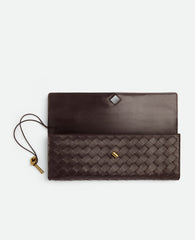 Bottega Veneta Long Clutch With Handle Fondant