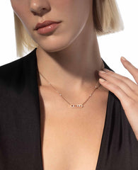 Messika Baby Move Rose Gold Necklace