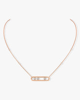 Messika Move Necklace Rose Gold Necklace