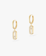 Messika Move Uno Hoop Earrings