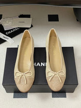 Chanl Classic Ballerina Flats - All Beige Lambskin