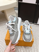 Luis Vitton V Classic Sneaker – Gray Nubuck Edition