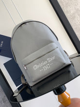Diour Rider Backpack - Grey Calf Leather (Heritage Edition