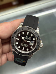 Rolx Yacht-Master 40 – 18 ct Everose gold & Oysterflex