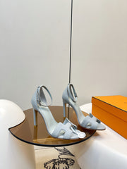 Hermes Joy 105 sandal - Gray