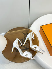 Hermes Joy 105 sandal - white