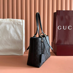 Guccii Signature Leather Tote Bag
