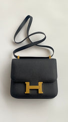 Hermes Constance Leather Shoulder Bag