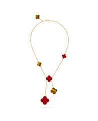 Van Cleef Magic Alhambra necklace, 6 motifs