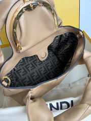 Fend Spy Bag - Beige Calfskin