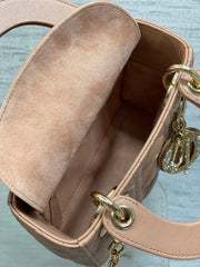 Lady Diour Bag - Camel Cannage Lambskin