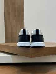 Guci Chunky Sneaker with GG Supreme - Black Leather