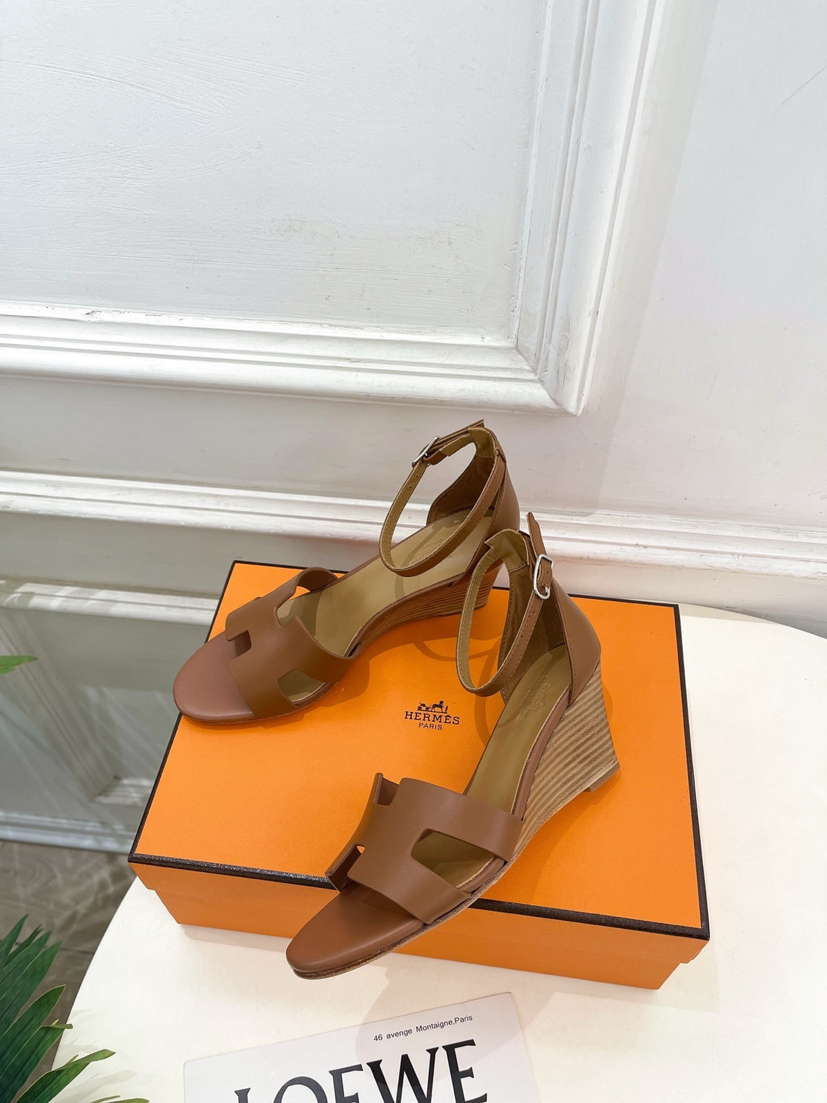 Hermes Legend Sandal - Brown