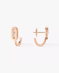 Messika Move Uno Mini Hoops Earrings
