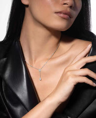 Messika My Twin Tie 0.10CT X2 Necklace