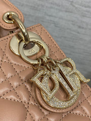 Lady Diour Bag - Camel Cannage Lambskin