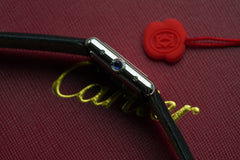 Tank Must de Carter – Large Model (Steel & Black Leather)