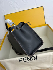 Fend Peekaboo Soft Bag - Black