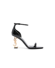 Saint Laurent Opyum Sandals In Patent Leather