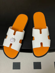 Hermes Izmir  sandal - white& Orange